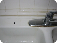 Example of installation of under-sink model