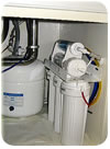 Example of installation of under-sink model